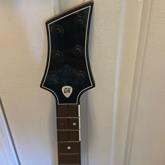 Activision Guitar Hero Power Wireless  Controller Black Gold Tested - Picture 3 of 8